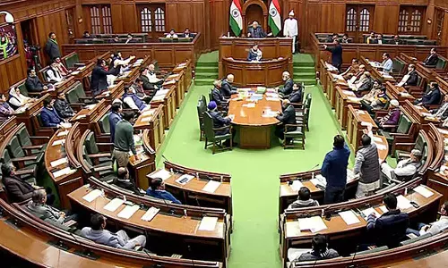 4 BJP MLAs marshalled out of Delhi Assembly