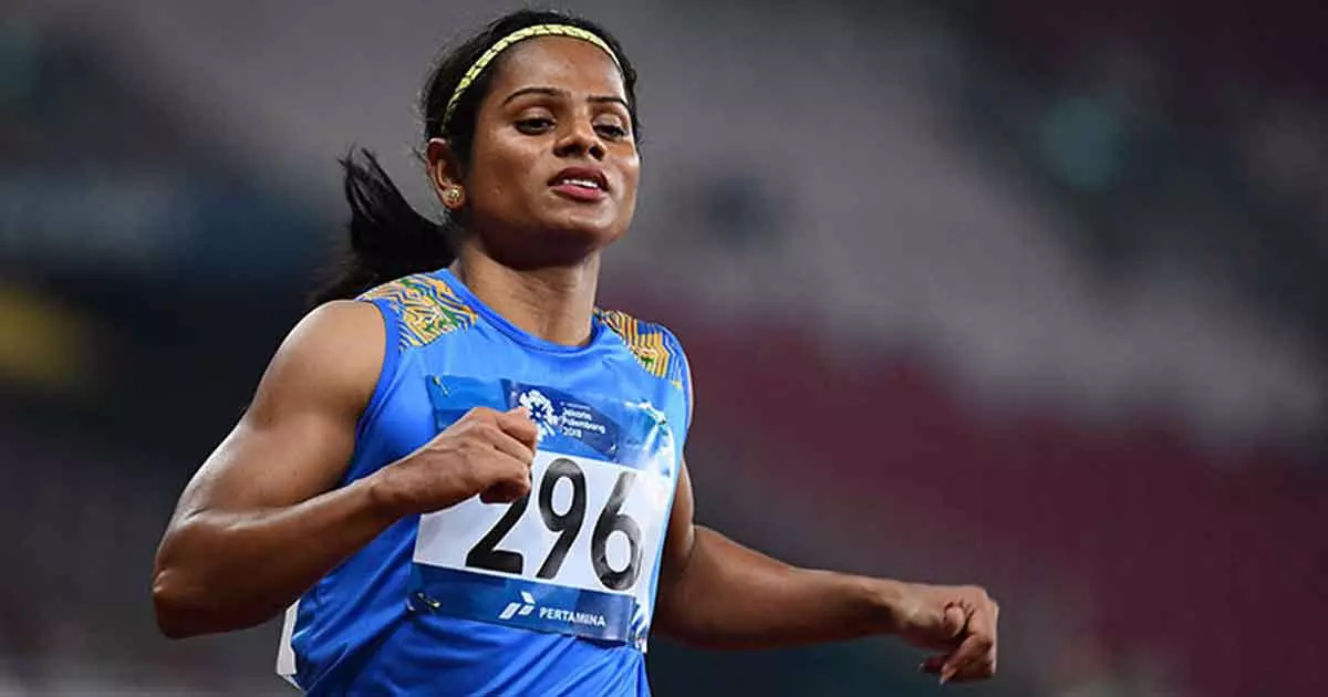Dutee Chand gets four year ban for failing dope test Dutee Chand gets four year ban for failing dope test
