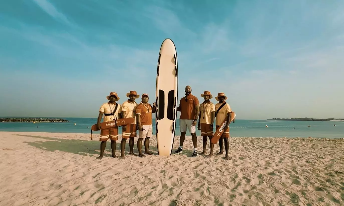 Lifeguards on Dubai beaches