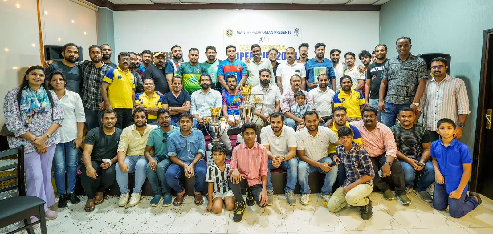 മഞ്ഞപ്പട സൂപ്പർ കപ്പ് ടീമുകളുടെ ഗ്രൂപ് നിർണയവും   ട്രോഫി പ്രകാശനവും സംഘടിപ്പിച്ചു