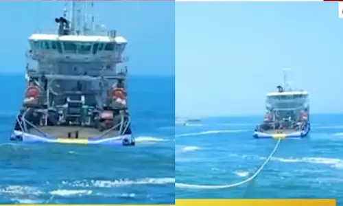 വിഴിഞ്ഞത്ത് കപ്പൽ വലിവ് ശേഷി പരിശോധന പൂർത്തിയായി; പരീക്ഷണം നടത്തിയത് നാലുമിനിറ്റ്