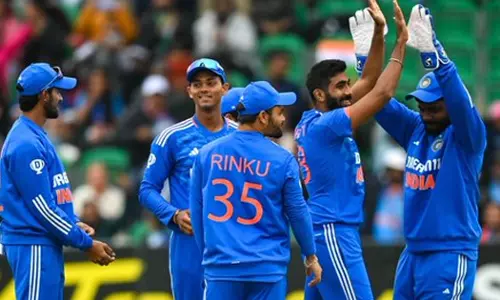 India chose to bowl in the first match of the T20I series against Ireland.
