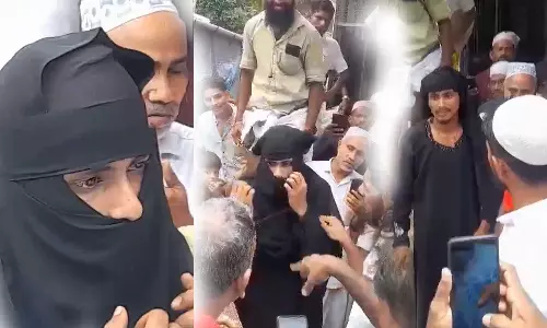 Kondotty police registered FIR against the migrant worker who came to the mosque wearing a purdah and niqab, Migrant worker in mosque wearing purdah and niqab, migrant worker disguises himself in pardah, Kondotty Cherukavu