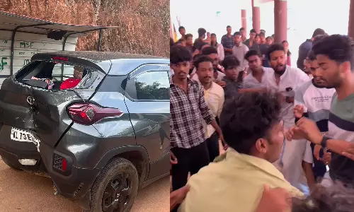 കൊടുവള്ളി ഗവൺമെന്റ് കോളേജിൽ എസ്.എഫ്.ഐ- എം.എസ്.എഫ് പ്രവർത്തകർ തമ്മിൽ സംഘർഷം