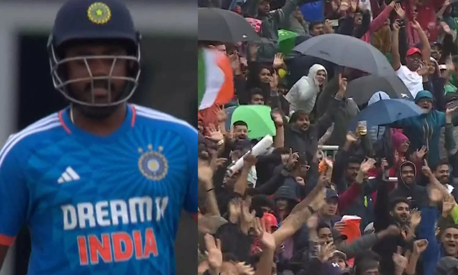 സഞ്ജുവിനായി ആർപ്പുവിളിച്ച് ഗ്യാലറി; എടുത്തു പറഞ്ഞ് കമന്ററിയും