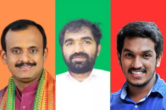 Lijin Lal (L), Chandy Oomen (C) and Jaick C Thomas (R) Lijin Lal (L), Chandy Oomen (C) and Jaick C Thomas (R)