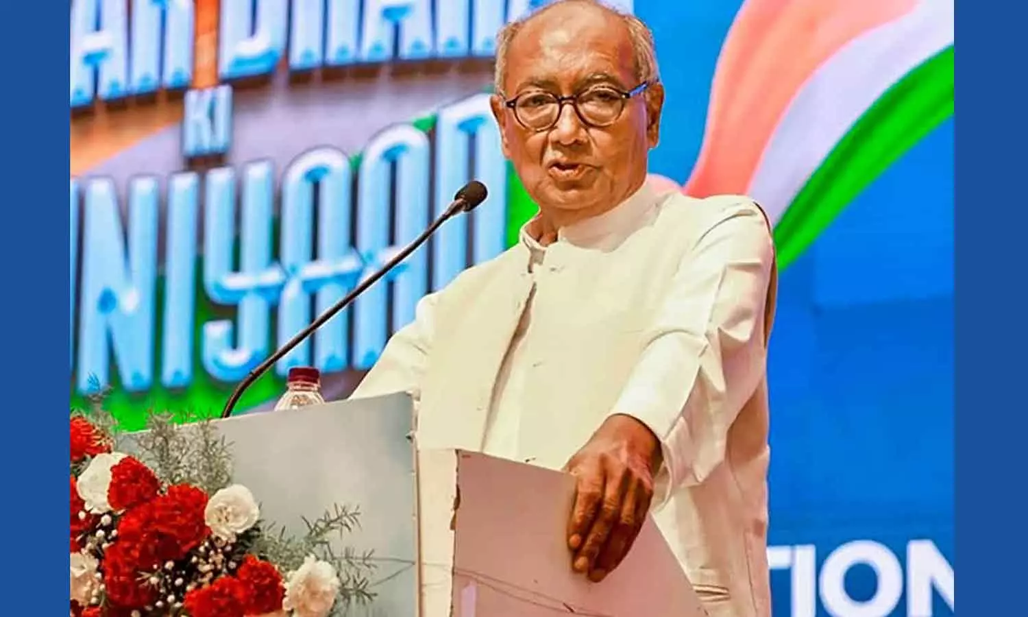 Nuh-like riots may be engineered in Madhya Pradesh before polls: Digvijaya Singh Nuh-like riots may be engineered in Madhya Pradesh before polls: Digvijaya Singh
