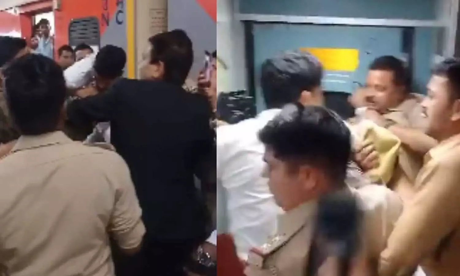 Policemen attack TTEs on Bikaner-Prayagraj Express after they ask them to show ticket, Policemen attack TTEs on train for asking ticket, Bikaner-Prayagraj Express, GRP policemen attack