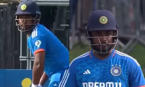 4,4,4,6; സഞ്ജുവിന്റെ ആക്രമണത്തിൽ തരിപ്പണമായി ലിറ്റിൽ, ഏറ്റെടുത്ത് ആരാധകർ