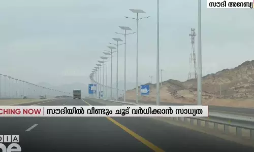 സൗദിയിലെ അഞ്ച് പ്രവിശ്യകളിൽ നാളെ മുതൽ ചൂട് വീണ്ടും ഉയരുമെന്ന് മുന്നറിയിപ്പ്