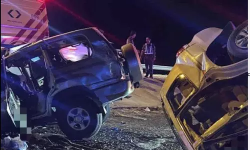 അൽഐനിൽ വാഹനാപകടത്തിൽ അഞ്ച് വിദ്യാർഥികൾ മരിച്ചു