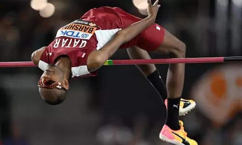 ലോക അത്ലറ്റിക് ചാമ്പ്യന്‍ഷിപ്പില്‍ ഖത്തറിന്റെ മുഅതസ് ബര്‍ഷിം വെങ്കലം സ്വന്തമാക്കി