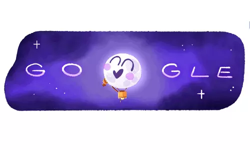 ചന്ദ്രയാൻ-3ന്റെ വിജയം ആഘോഷമാക്കി ഗൂഗിൾ ഡൂഡിൽ