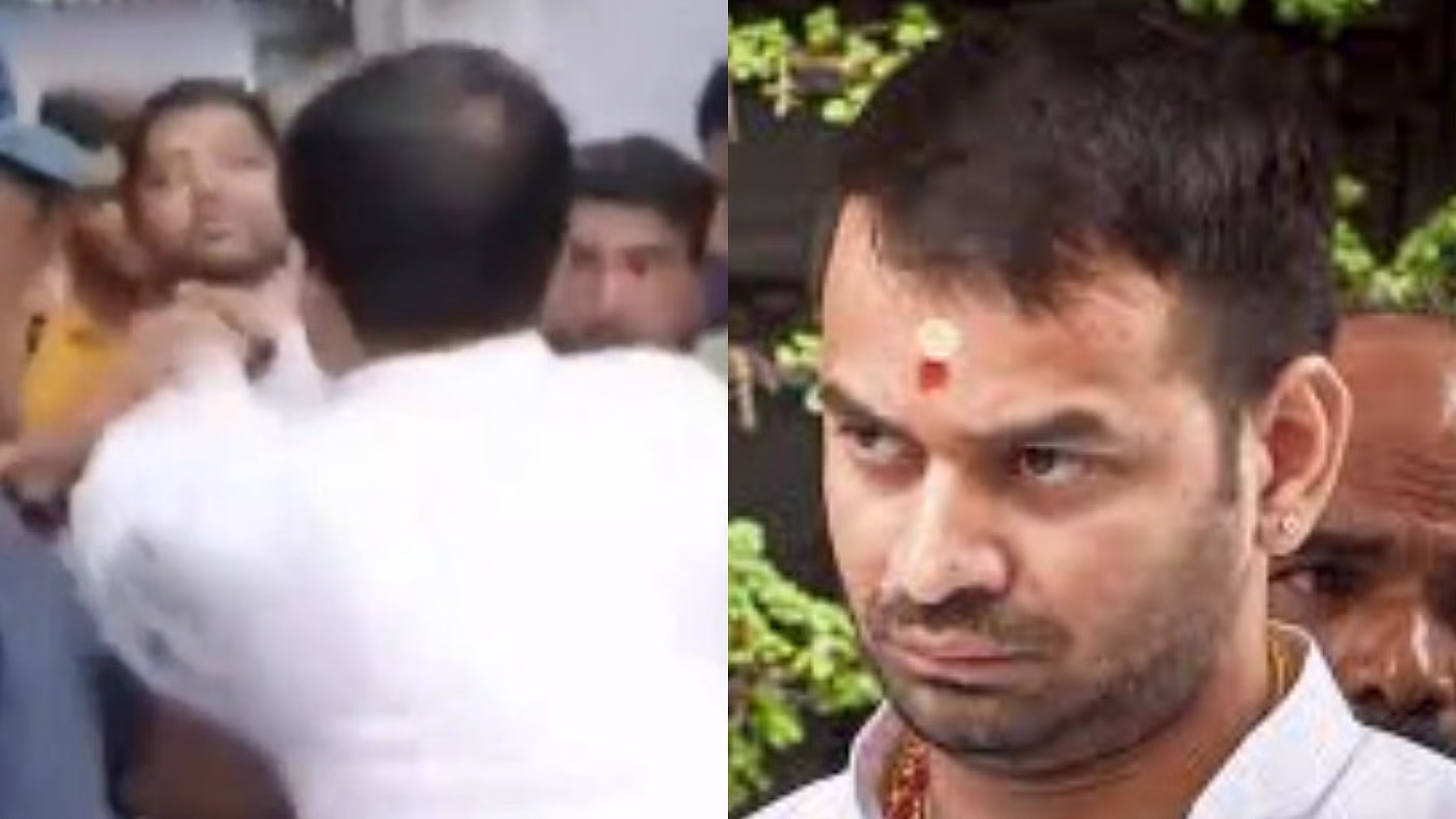 Tej Pratap Yadav Grabs Youth By The Throat