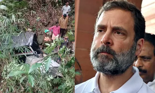 Rahul Gandhis tweet on wayanad accident Rahul Gandhis tweet on wayanad accident