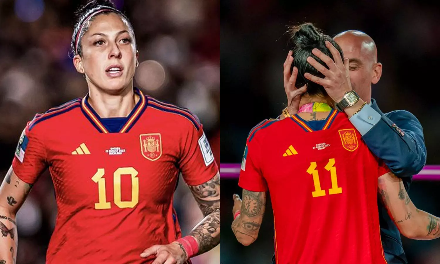 എന്റെ സമ്മതമുണ്ടായിരുന്നില്ല; സ്പാനിഷ് ഫുട്ബോളിനെ പിടിച്ചുലച്ച് ചുംബന വിവാദം എന്റെ സമ്മതമുണ്ടായിരുന്നില്ല; സ്പാനിഷ് ഫുട്ബോളിനെ പിടിച്ചുലച്ച് ചുംബന വിവാദം