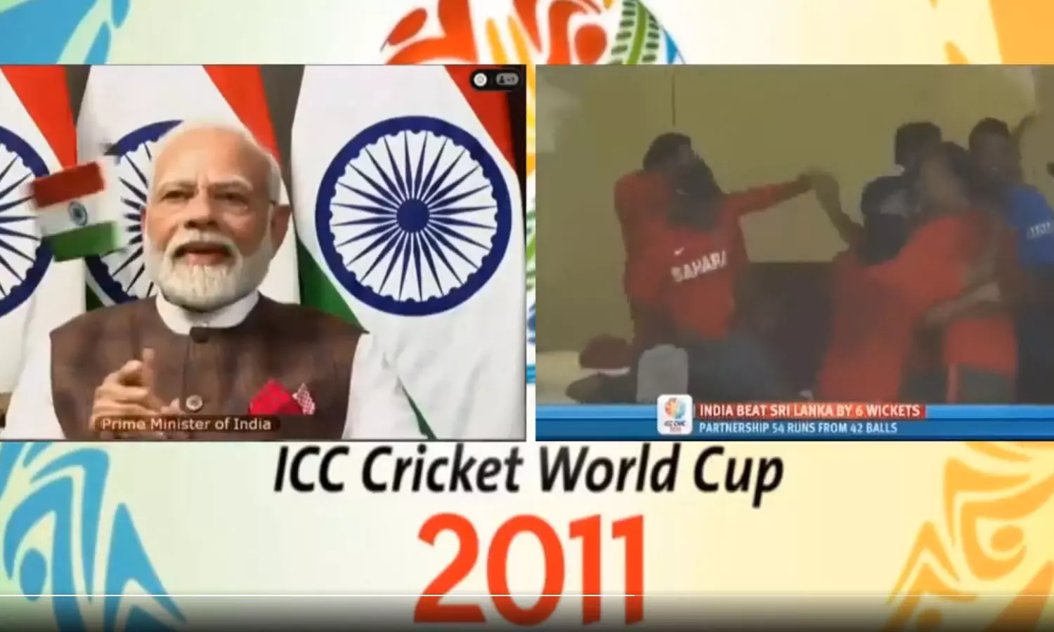 2011ൽ മോദിജി പ്രധാനമന്ത്രി ആയിരുന്നെങ്കിൽ; ക്രിക്കറ്റ് ലോകകപ്പ് ട്രോൾ വീഡിയോ വൈറൽ