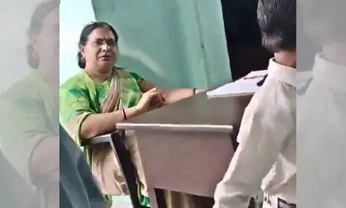 UP teacher who asked students to slap classmate in viral video booked UP teacher who asked students to slap classmate in viral video booked