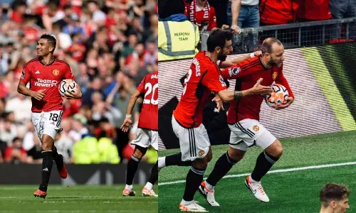 ആദ്യ നാല് മിനുറ്റിൽ പിന്നിൽ; തിരിച്ചടിച്ച് മാഞ്ചസ്റ്റർ യുണൈറ്റഡിന്റെ ഗംഭീര തിരിച്ചുവരവ്‌
