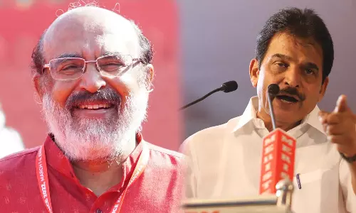 Thomas Isaac congratulates KC Venugopal, Puthupally development, Thomas Isaac on KC Venugopal, Puthuppally byelection 2023, Puthuppally bypolls, Jaick C. Thomas, Chandy Oommen