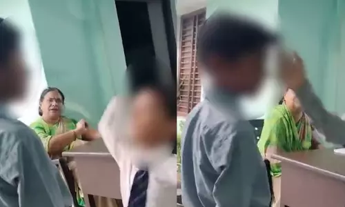 അവൻ രണ്ട് ദിവസം ഭക്ഷണം കഴിച്ചില്ല; അസ്വസ്ഥനായി നടക്കുകയായിരുന്നു; അധ്യാപികയുടെ വിദ്വേഷ നടപടിക്കിരയായ കുട്ടിയുടെ പിതാവ്