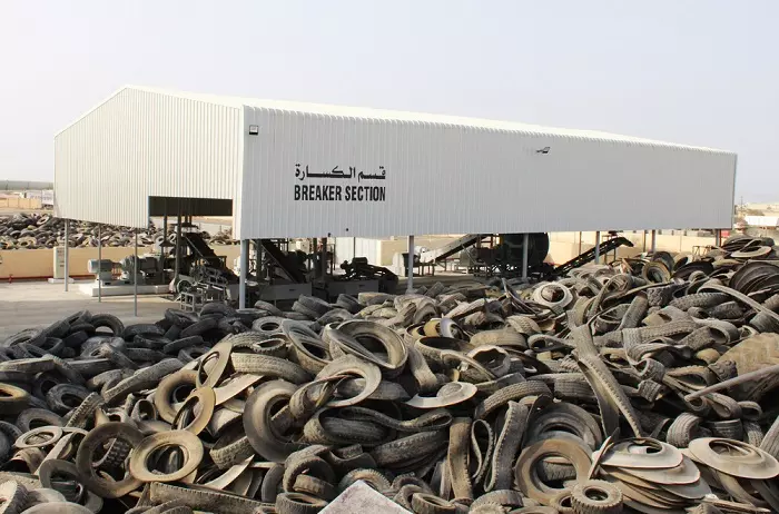 Tire recycling plant Tire recycling plant