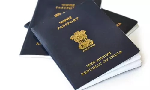 Unnecessary stickers on passport