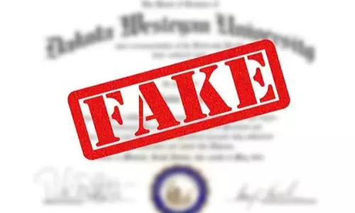 Fake certificates