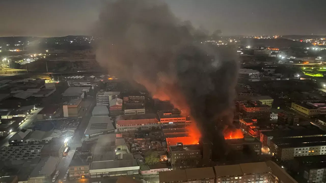 Johannesburg fire Johannesburg fire
