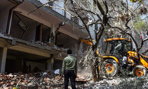 Women Stage Semi-Nude Protest Against Eviction Drive In Guwahati
