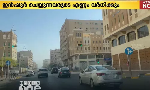 ക്യാമറവഴിയുള്ള ഇൻഷൂറൻസ് പരിശോധന;സൗദിയിൽ വാഹന ഇൻഷൂറൻസ് പ്രീമിയം കുറയാൻ സാധ്യതയെന്ന് വിദഗ്ധർ