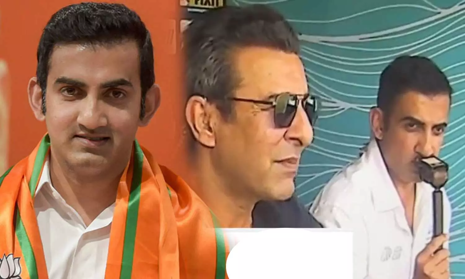 Gautam Gambhir trolled for commentating in India-Pakistan Asia Cup 2023 match after demanding it to be called off, Gautam Gambhir trolled in commentary box with Wasim Akram, Gautam Gambhir commentary with Wasim Akram, Gautam Gambhir, Wasim Akram