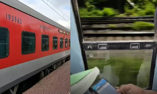 കാസർകോട് നേത്രാവതി എക്സ്പ്രസ്സിന് നേരെ കല്ലേറ്; എസ് 2 കോച്ചിൻ്റെ ചില്ല് തകർന്നു കാസർകോട് നേത്രാവതി എക്സ്പ്രസ്സിന് നേരെ കല്ലേറ്; എസ് 2 കോച്ചിൻ്റെ ചില്ല് തകർന്നു