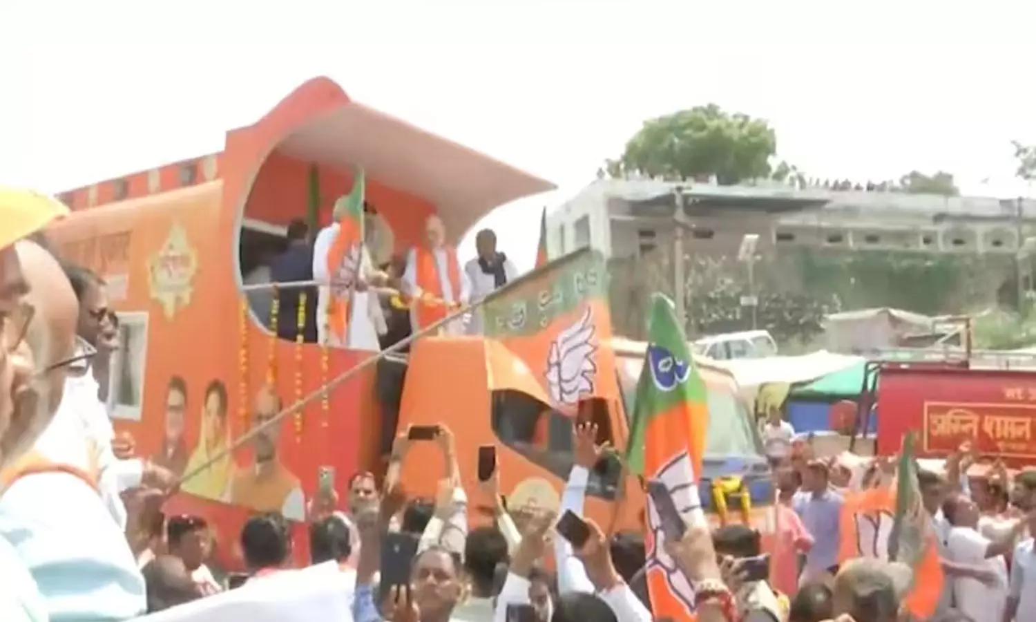 BJPs Parivartan Sankalp Yatra stopped by police in Rajasthan