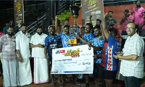 തെരഞ്ഞെടുപ്പ് ചൂടിൽ ആവേശമായി മീഡിയവൺ വടംവലി മത്സരം