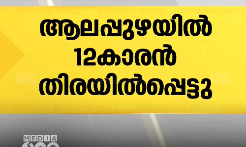 ആലപ്പുഴ തുമ്പോളിയിൽ 12 വയസുകാരനെ കടലിൽ തിരയിൽപെട്ട് കാണാതായി