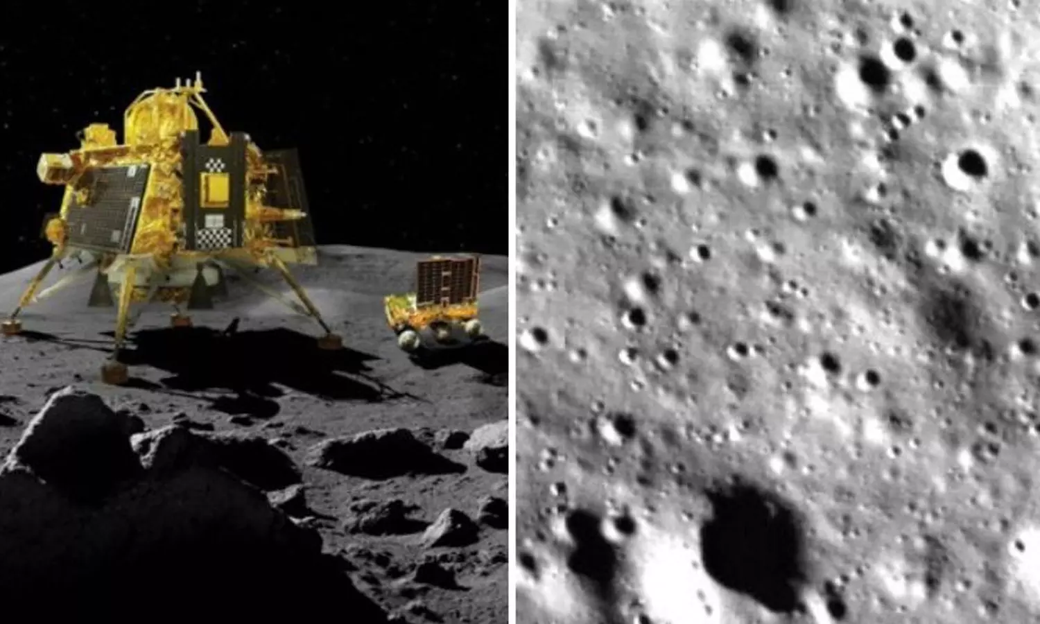 ചന്ദ്രോപരിതലത്തിൽ ഇറങ്ങിയ വിക്രം ലാൻഡറിനെ വീണ്ടും  ഉയർത്തി ലാൻഡ് ചെയ്യിച്ചു; നിർണായക ഘട്ടമെന്ന് ഐഎസ്ആർഒ