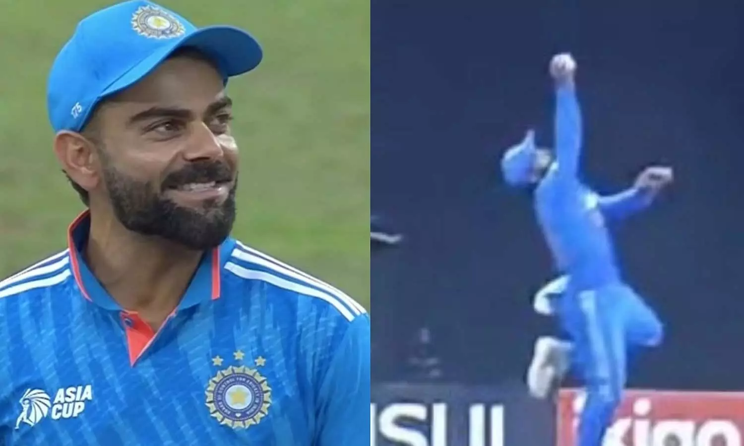 Virat Kohli Takes One-Handed Superman Catch In IND Vs NEP In Asia Cup 2023 Goes Viral Virat Kohli Takes One-Handed Superman Catch In IND Vs NEP In Asia Cup 2023 Goes Viral