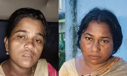 theft attempt,Tamil Nadu women arrested for trying to theft attempt in private bus,ബസില്‍ മോഷണ ശ്രമം,കൊച്ചിയില്‍ ബസില്‍ മോഷണ ശ്രമം,രണ്ടുപേര്‍ അറസ്റ്റില്‍