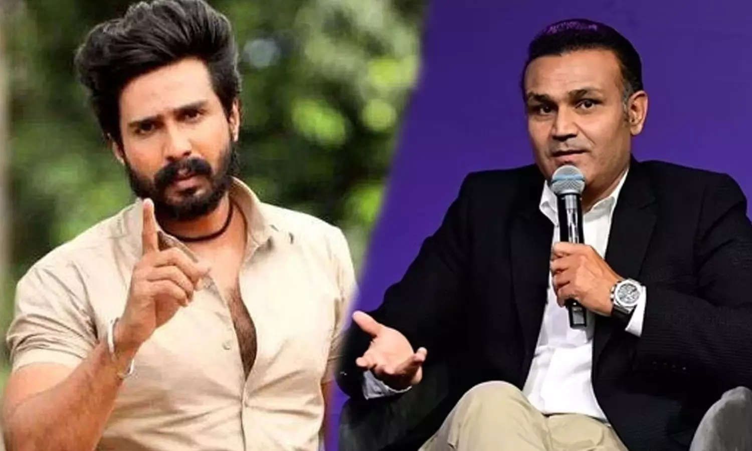 ഇക്കാലമത്രയും ഇന്ത്യ എന്ന പേര് നിങ്ങളിൽ അഭിമാനമുണ്ടാക്കിയിട്ടില്ലേ?; സെവാഗിനോട് ചോദ്യവുമായി വിഷ്ണു വിശാൽ