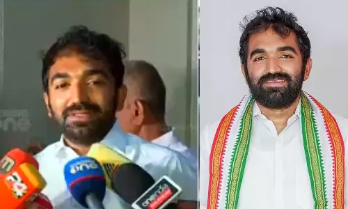 chandy oommen response from booth over the allegations against congress and family