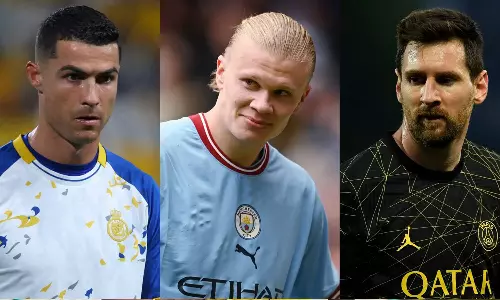 ബാലൻദ്യോർ; മെസ്സിയും ഹാളണ്ടും അന്തിമ പട്ടികയിൽ- ക്രിസ്റ്റ്യാനോ ഇല്ല