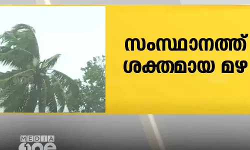 സംസ്ഥാനത്ത് മഴ ശക്തമാകുന്നു; രണ്ടു ജില്ലകളിൽ ഓറഞ്ച് അലർട്ടും ഏഴു ജില്ലകളിൽ യെല്ലോ അലർട്ടും പ്രഖ്യാപിച്ചു