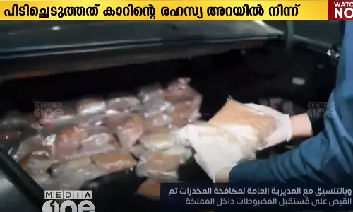 സൗദിയിൽ  ലഹരി വേട്ട തുടരുന്നു; 2 ലക്ഷത്തോളം ലഹരി ഗുളികകൾ പിടിച്ചെടുത്തു