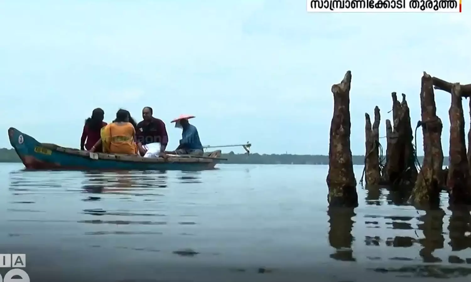 സഞ്ചാരികളുടെ ഇഷ്ട കേന്ദ്രമായി മാറി കൊല്ലത്തെ സാമ്പ്രാണിക്കോടി തുരുത്ത്