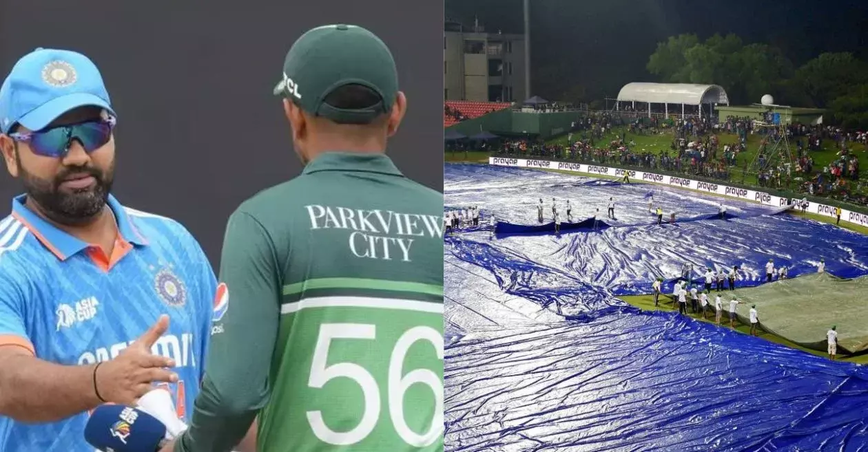 India pak, match called off,resume tomorrow,Asia Cup 2023,rain