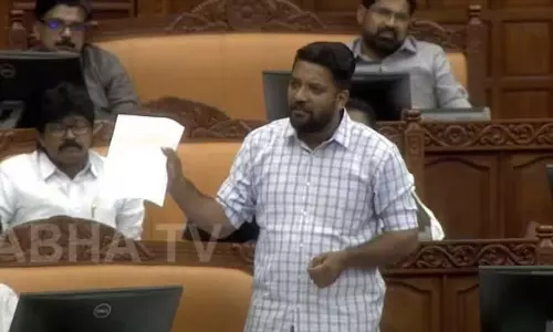 shafi parambil pinarayi vijayan adjournment motion solar rape case kerala niyama sabha