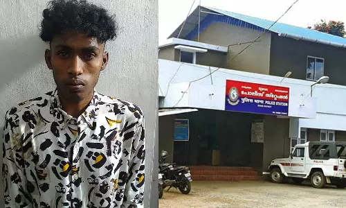 In Idukki, a young woman was hacked and injured in her house