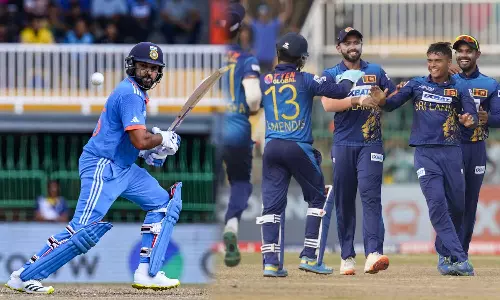 വെല്ലലഗെ ട്രിപ്പിള്‍ സ്‌ട്രൈക്ക്; ഗില്‍, കോഹ്ലി, രോഹിത് പുറത്ത്- ഇന്ത്യയ്ക്ക് ബാറ്റിങ് തകര്‍ച്ച