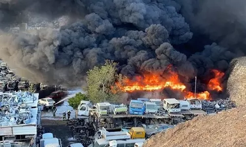 Fires in Oman